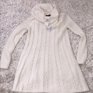Cupio Sweater dress white